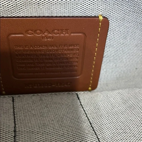Coach Gray Rogue Brief with Professional Aesthetic - Picture 7 of 16